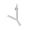 12 Pack: Sterling Silver Alphabet Charm by Bead Landing™
